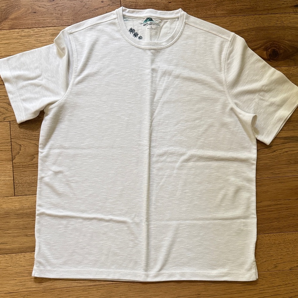 croft & barrow Men’s White Short Sleeve Crewneck T-Shirt